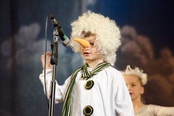 Одесские школьники выступили на большой сцене