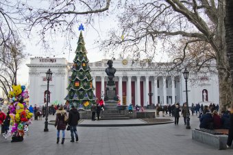 Одесса предновогодняя