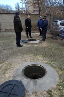 В Одессе ведутся работы по восстановлению пожарных водоемов (фото)