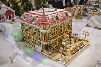 В Одессе проходит выставка пряничных домиков (фото)