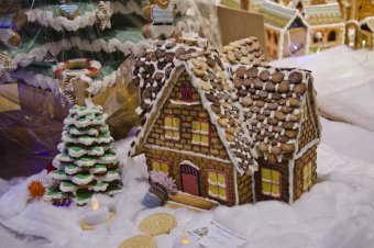 В Одессе проходит выставка пряничных домиков (фото)