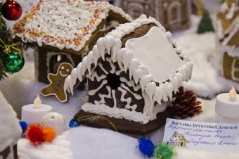 В Одессе проходит выставка пряничных домиков (фото)