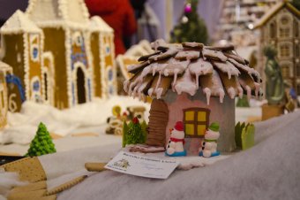 В Одессе проходит выставка пряничных домиков (фото)