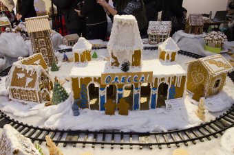 В Одессе проходит выставка пряничных домиков (фото)