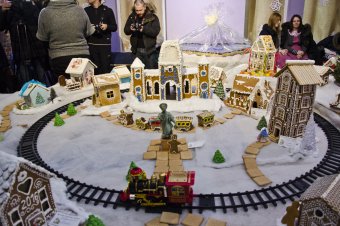 В Одессе проходит выставка пряничных домиков (фото)