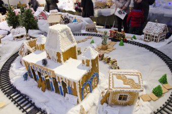 В Одессе проходит выставка пряничных домиков (фото)