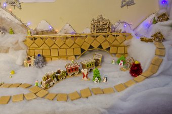 В Одессе проходит выставка пряничных домиков (фото)