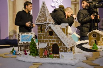 В Одессе проходит выставка пряничных домиков (фото)