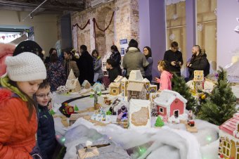 В Одессе проходит выставка пряничных домиков (фото)