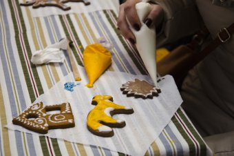 В Одессе проходит выставка пряничных домиков (фото)