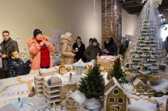 В Одессе проходит выставка пряничных домиков (фото)