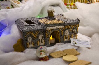 В Одессе проходит выставка пряничных домиков (фото)
