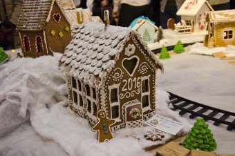 В Одессе проходит выставка пряничных домиков (фото)