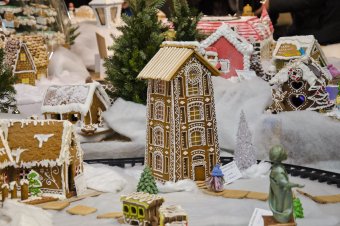 В Одессе проходит выставка пряничных домиков (фото)