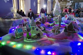 В Одессе проходит выставка пряничных домиков (фото)