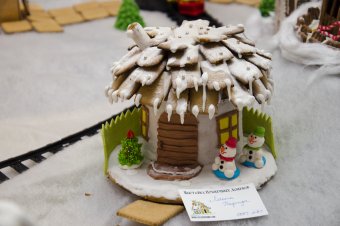 В Одессе проходит выставка пряничных домиков (фото)