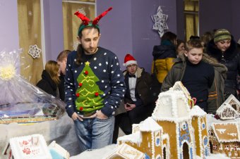 В Одессе проходит выставка пряничных домиков (фото)