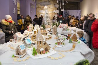 В Одессе проходит выставка пряничных домиков (фото)