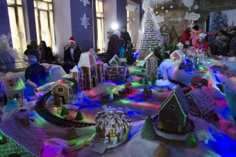 В Одессе проходит выставка пряничных домиков (фото)