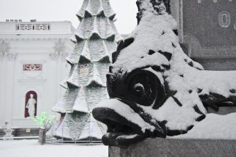 Заснеженная Одесса