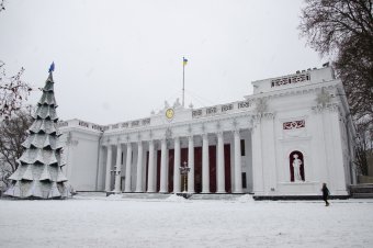 Заснеженная Одесса