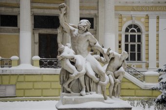 Заснеженная Одесса