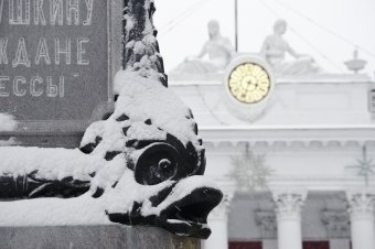 Заснеженная Одесса