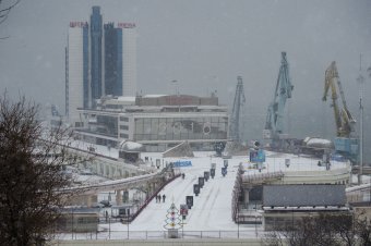 Заснеженная Одесса