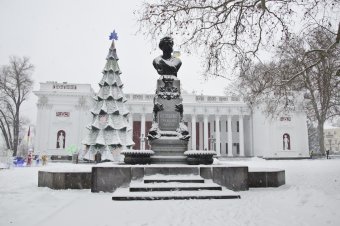 Заснеженная Одесса
