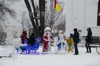 Заснеженная Одесса