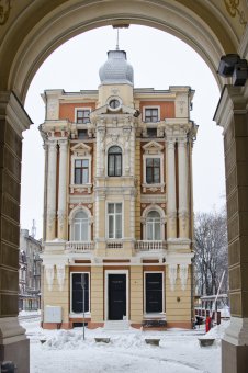 Заснеженная Одесса