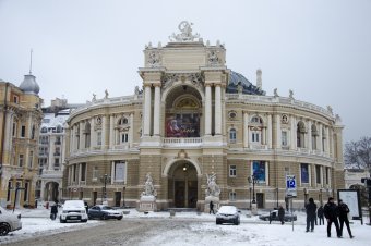 Заснеженная Одесса