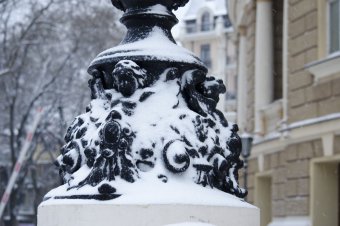 Заснеженная Одесса