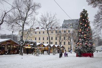Заснеженная Одесса