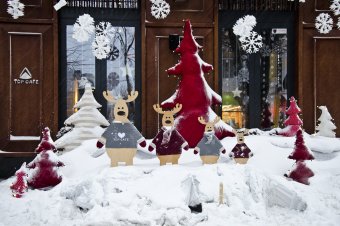 Заснеженная Одесса