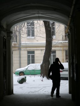 Снег в Одессе (фото)