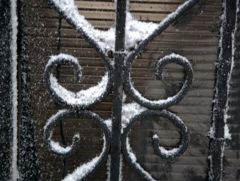 Снег в Одессе (фото)