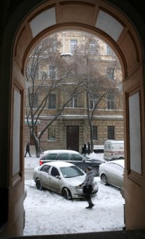 Снег в Одессе (фото)