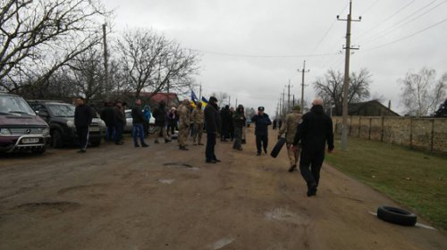 Протестующие перекрыли международную трассу в Одесской области