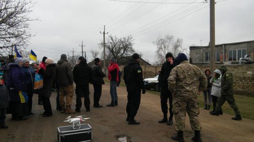 Протестующие перекрыли международную трассу в Одесской области