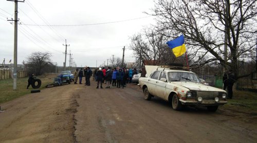 Протестующие перекрыли международную трассу в Одесской области