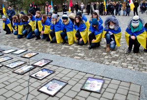 Одесситы почтили память героев Небесной сотни