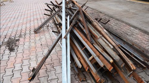 Реконструкция здания Морвокзала (фоторепортаж)