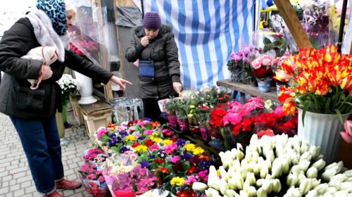 Суета на цветочных рынках (фоторепортаж)