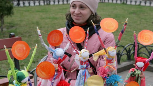 В Горсаду развернулись Масленичные гуляния