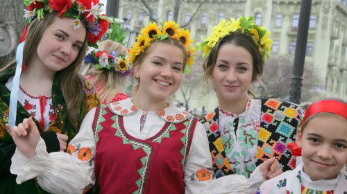 Масленица в центре Одессы (фоторепортаж)