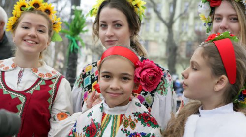 Масленица в центре Одессы (фоторепортаж)