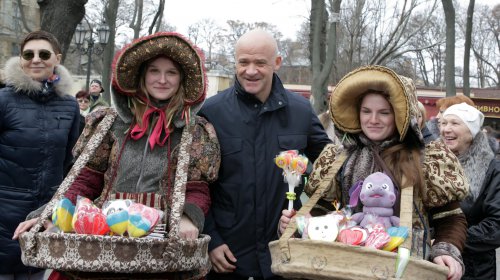 Масленица в центре Одессы (фоторепортаж)