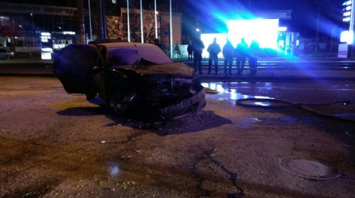 Ночное ДТП в Одессе: водителя забрала скорая