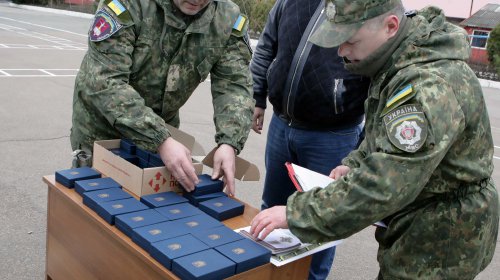 28 одесских военных спецбатальона «Шторм» получили боевые награды